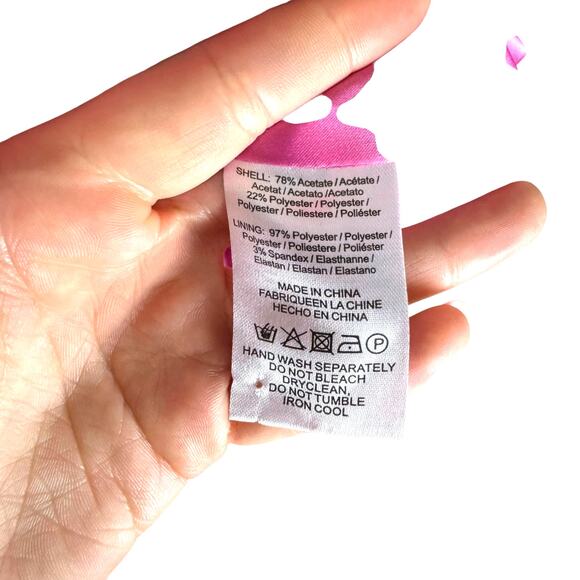 Sau Lee NWT Priyanka Hot Pink Satin Strapless Formal Maxi Gown Prom Dress - Picture 11 of 11